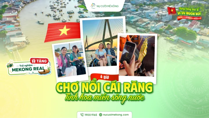 Tour Chợ Nổi Cái Răng Cao Cấp: Tinh Hoa Miền Sông Nước