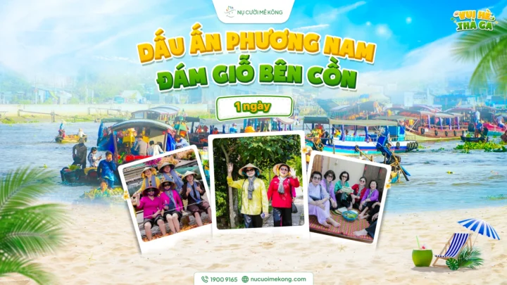 Tour Cồn Sơn cao cấp - đám giỗ bên con sông Hậu