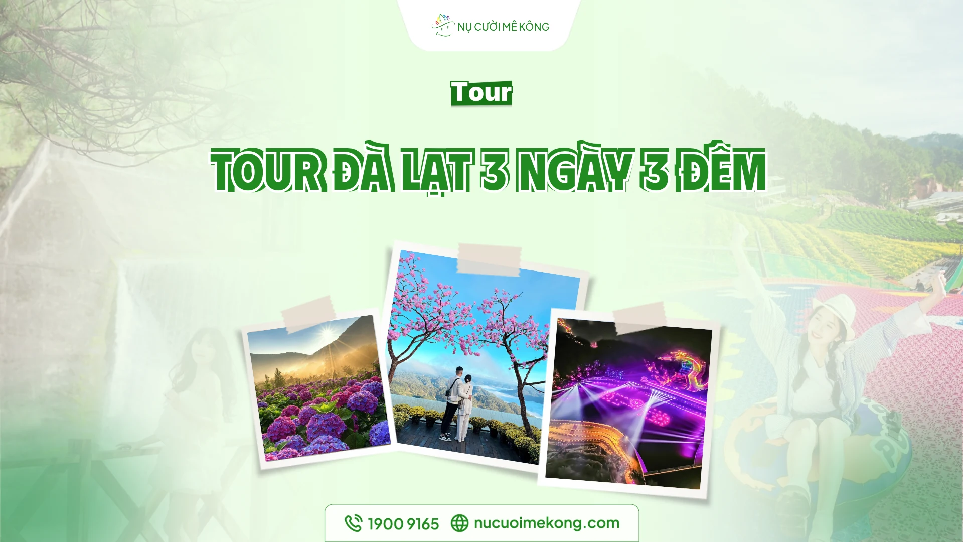 Đà Lạt 3 ngày 3 đêm du xuân Tết 2026 khởi hành từ Cần Thơ