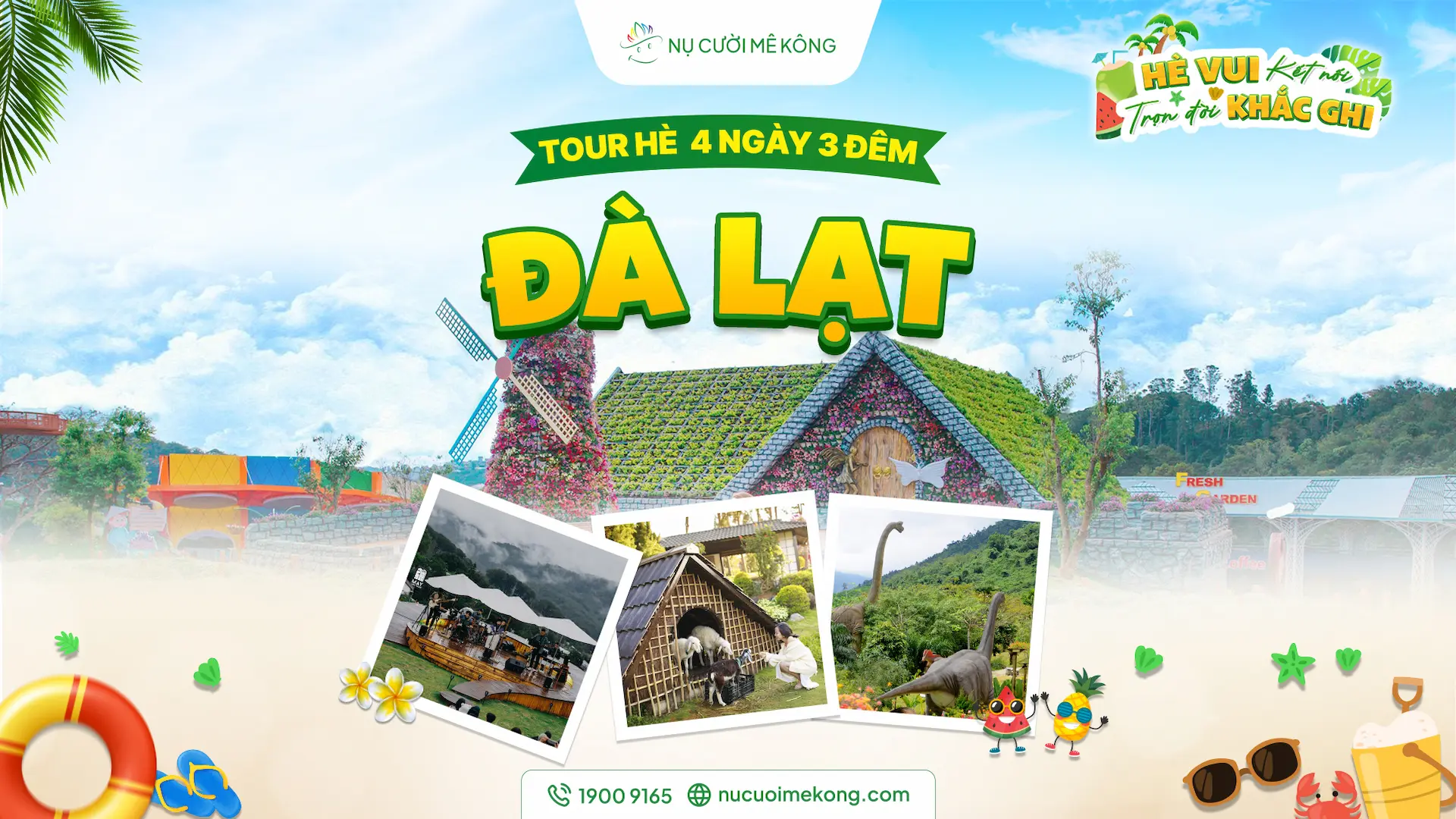tour đà lạt 4 ngày 3 đêm hè
