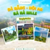 Tour Đà Nẵng Hội An 3 ngày 2 đêm - cầu Vàng và phố cổ