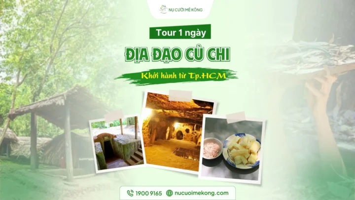 Tour Địa Đạo Củ Chi 1 ngày khởi hành từ TP.HCM