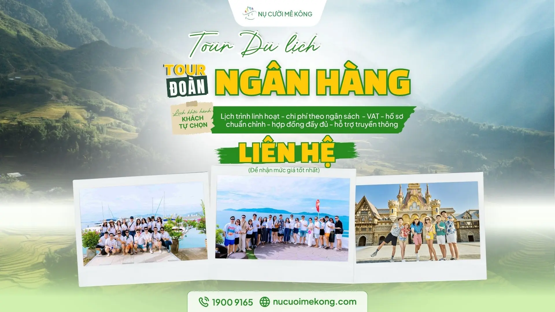 Tour du lịch dành cho khách hàng ngân hàng