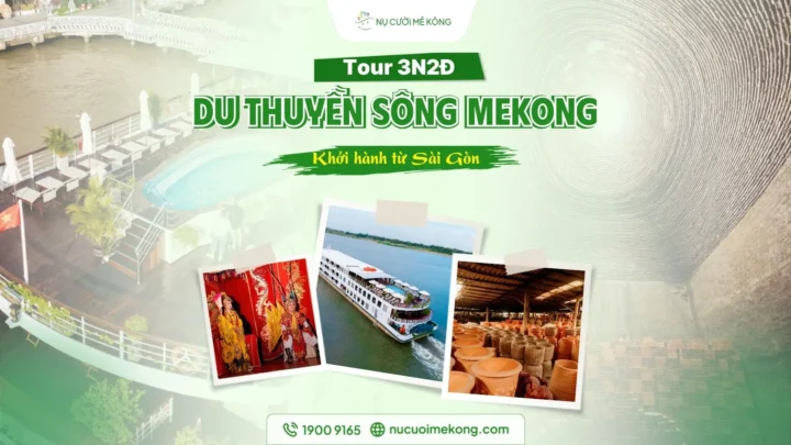 tour du thuyền sông mekong 3 ngày 2 đêm