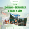 Tour du lịch Trung Quốc Lệ Giang - Shangrila 5 ngày 4 đêm của Nụ Cười Mê Kông