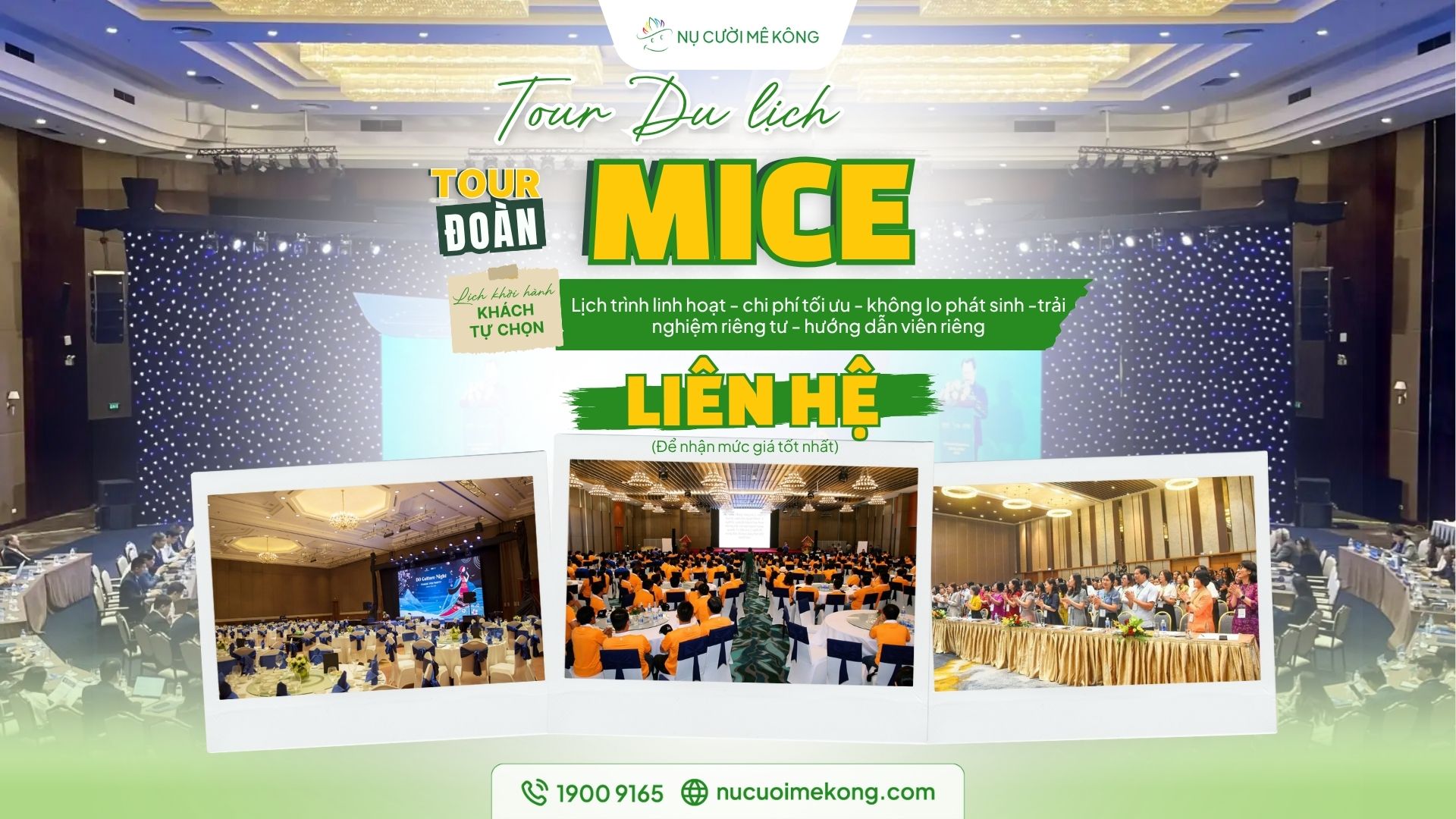 Tour MICE Nụ Cười Mê Kông