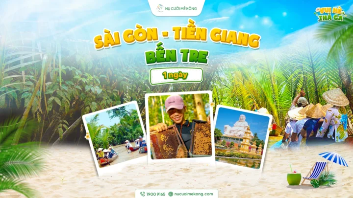 Tour miền Tây 1 ngày từ Sài Gòn - chợ nổi và miệt vườn