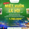 Tour miệt vườn lễ hội văn hoá sông nước