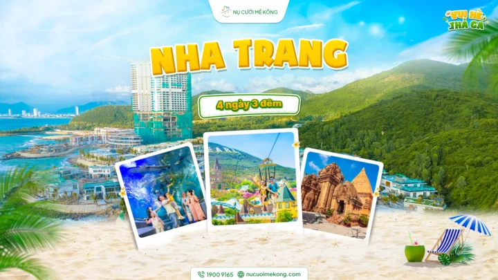 Tour Nha Trang 4 ngày 3 đêm tháp Bà Ponagar và bãi Bãi Dài