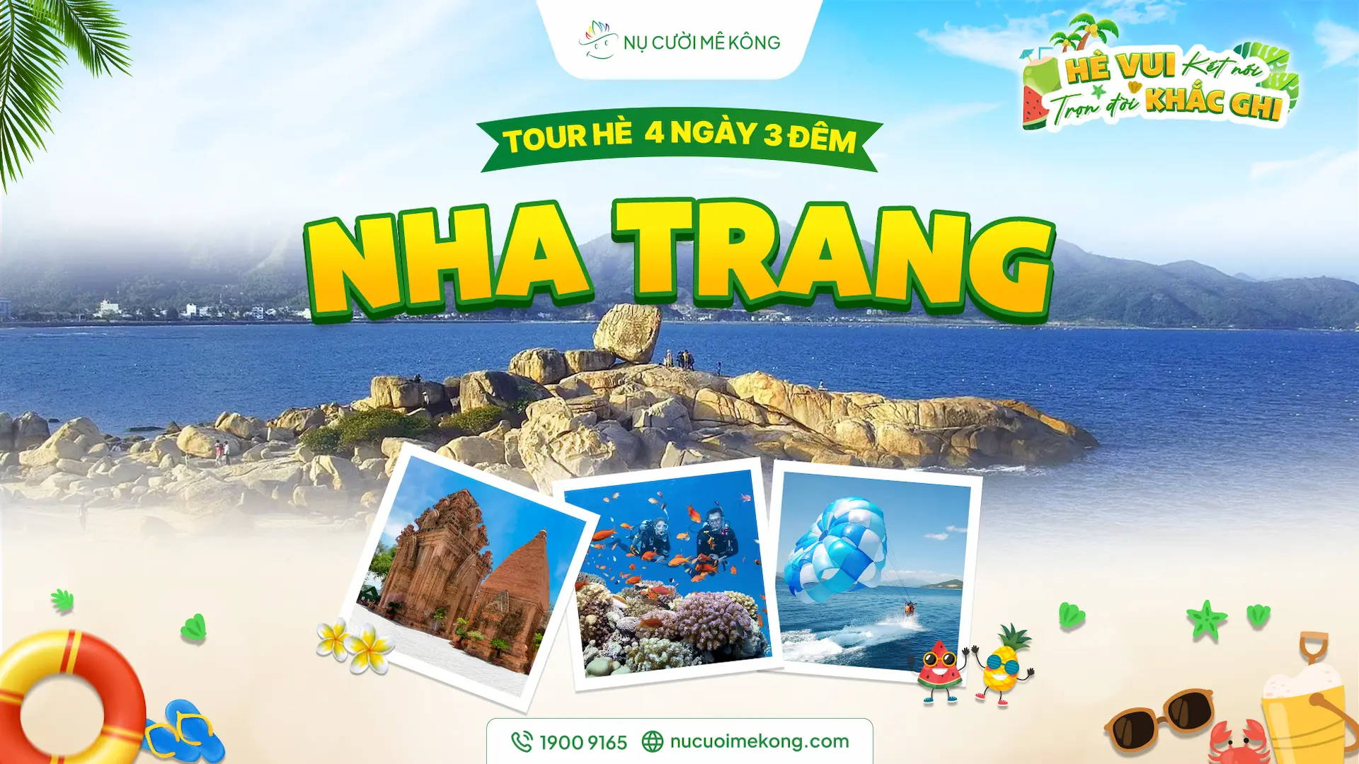 tour nha trang 4 ngày 3 đêm hè