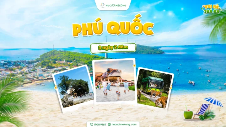 Tour Phú Quốc 3 ngày 2 đêm biển xanh cát trắng đảo Ngọc