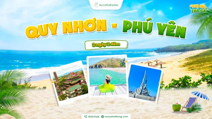 Tour Quy Nhơn Phú Yên 3 ngày 2 đêm - gành Đá Đĩa và Kỳ Co