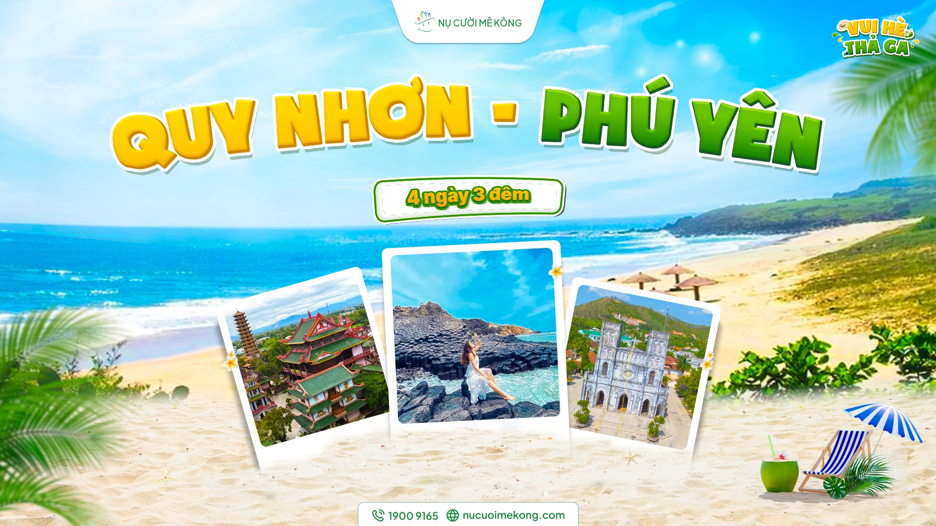 Tour Quy Nhơn Phú Yên 4 ngày 3 đêm - trọn vẹn duyên hải Nam Trung Bộ