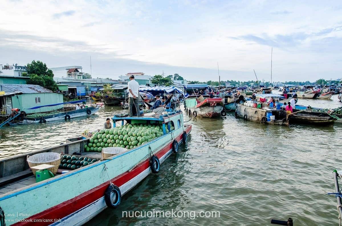 Tour Sài Gòn miền Tây 2 ngày 1 đêm - Check-in chợ nổi Cái Răng
