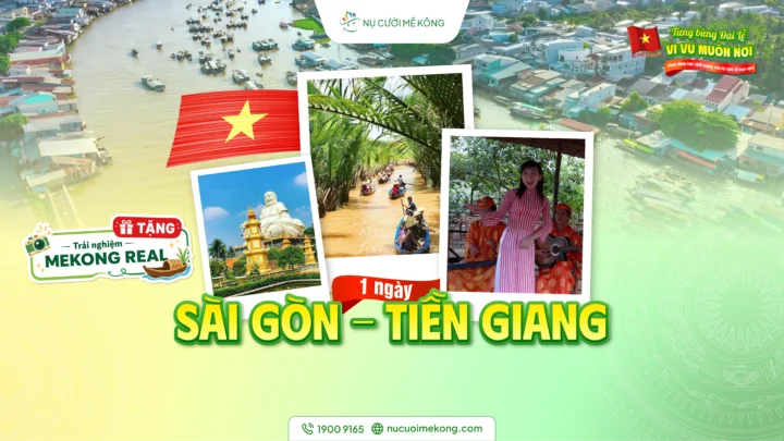 Tour miền Tây 1 ngày từ Sài Gòn - chợ nổi và miệt vườn