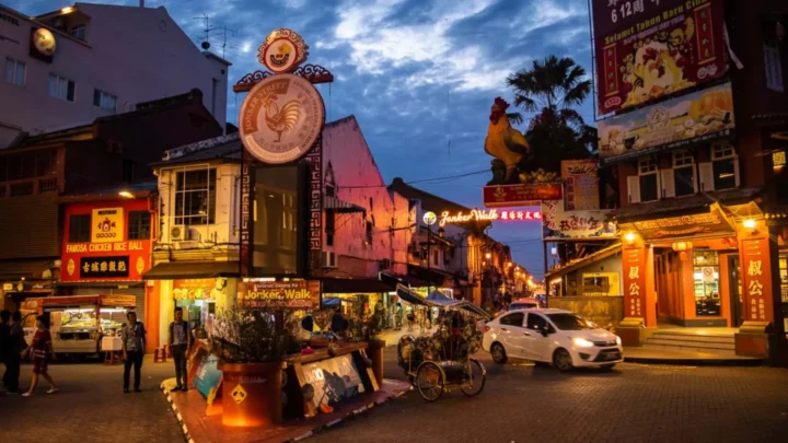 Con phố Jonker Walk nổi tiếng ở Malacca