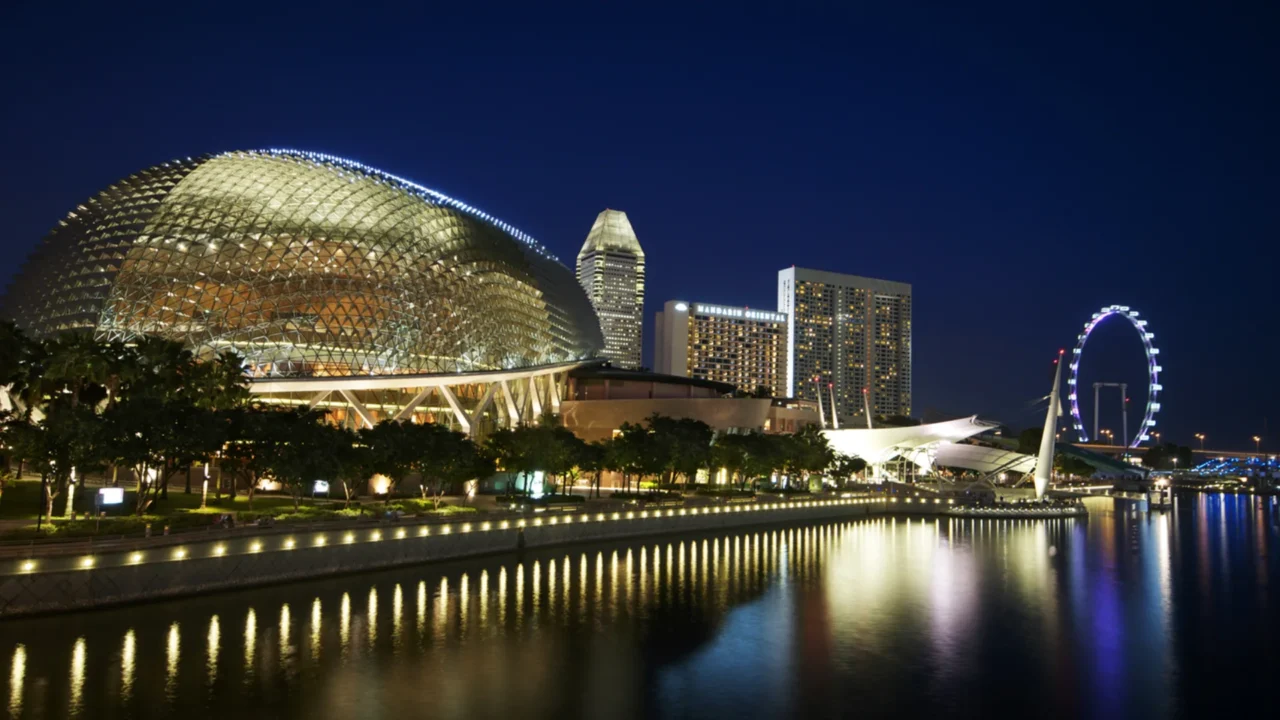 Nhà hát Esplanade hình trái sầu riêng