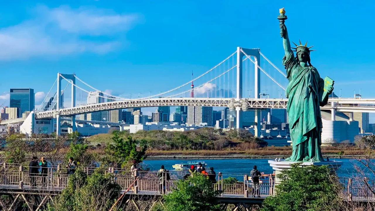 Tour Tokyo khám phá đảo nhân tạo Odaiba với tầm nhìn tuyệt đẹp ra Vịnh Tokyo
