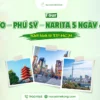 Tour Tokyo Phú Sĩ Narita 5 ngày 4 đêm khám phá mùa thu rực rỡ Nhật Bản