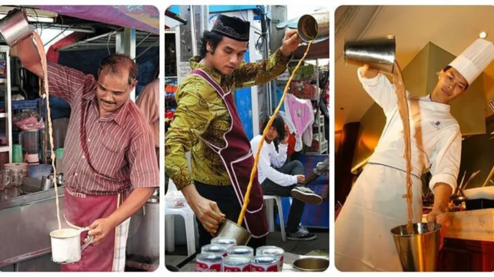 Cửa hàng trà sữa tại Malaysia