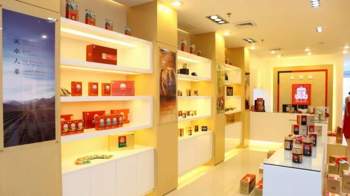 Trung tâm Nhân sâm Chính phủ & Mỹ phẩm Hàn Quốc