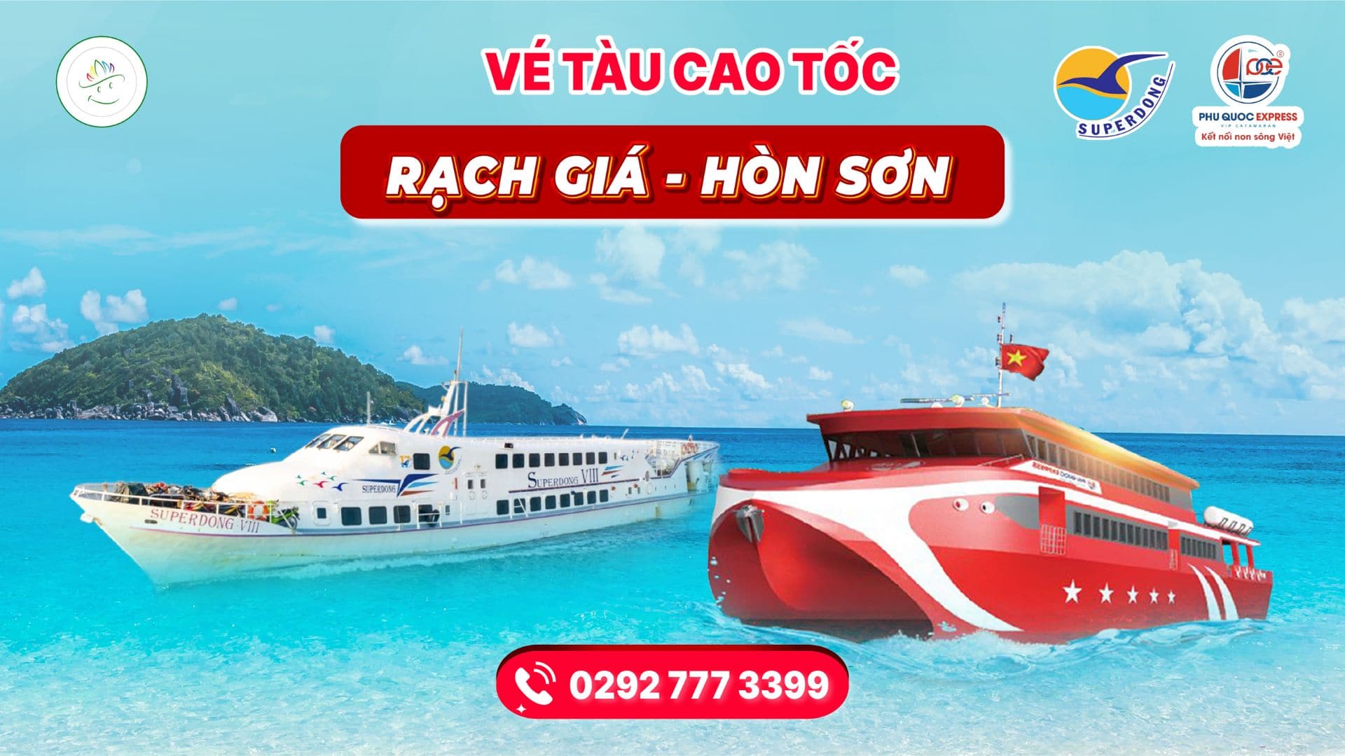 Vé tàu Rạch Giá Hòn Sơn giá rẻ