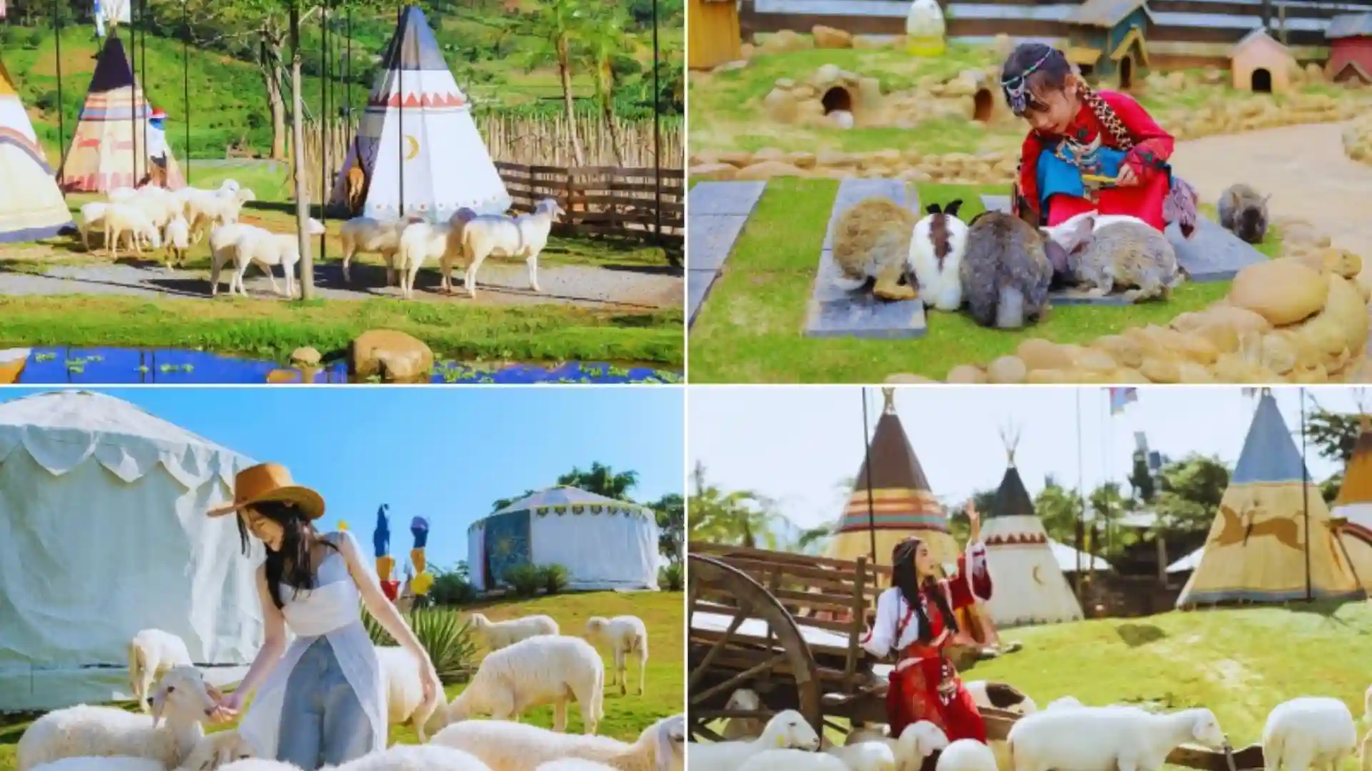 Không gian đâm chất du mục tại Mongo Land