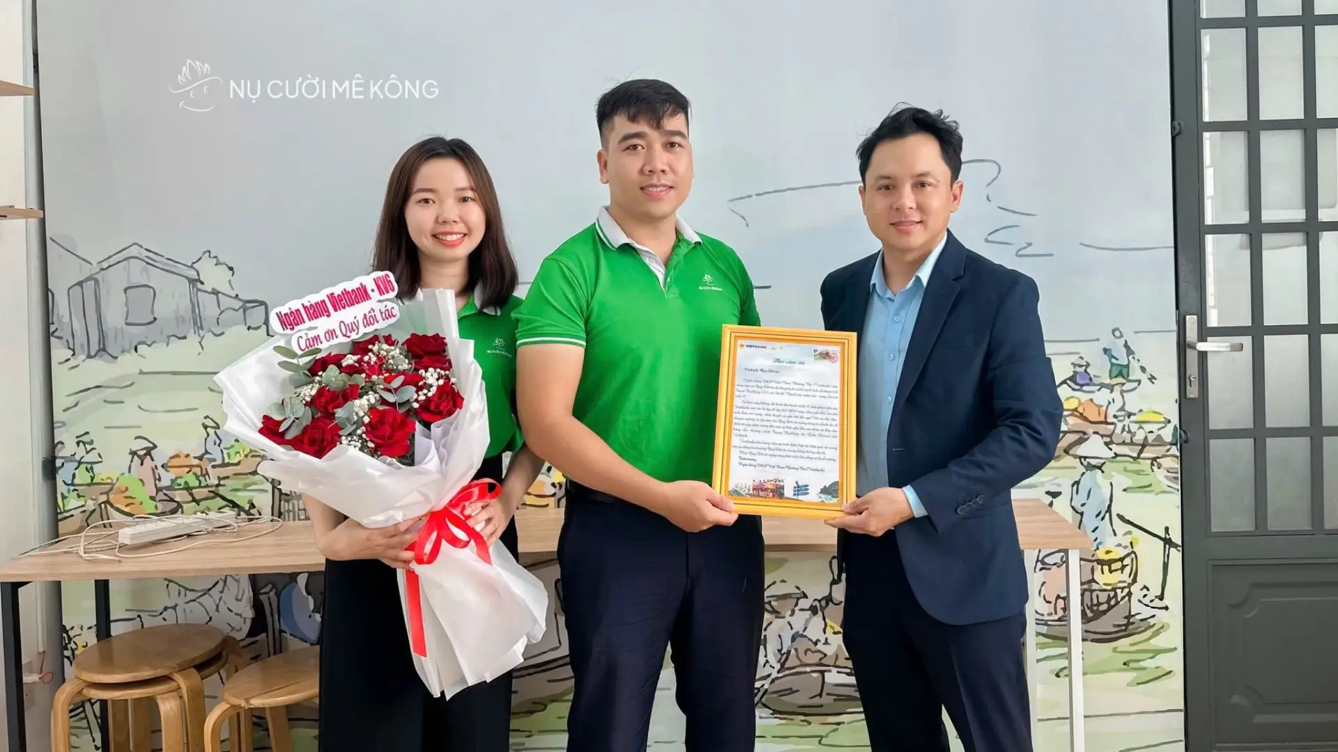 Nụ Cười Mê Kông ký kết cùng Ngân hàng thương mại cổ phần Việt Nam Thương Tín KV6