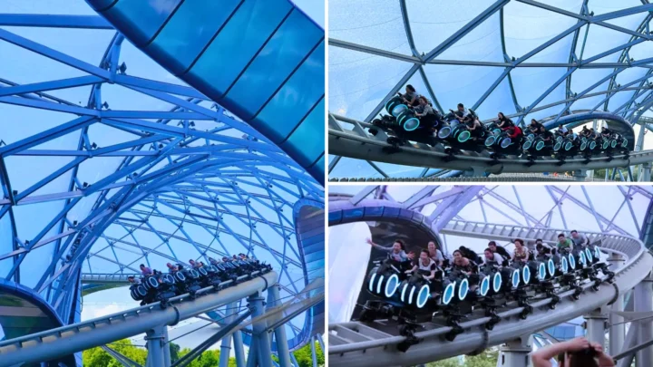 Vòng xoay năng lượng ánh sáng TRON – trải nghiệm tốc độ ánh sáng ấn tượng tại Thượng Hải
