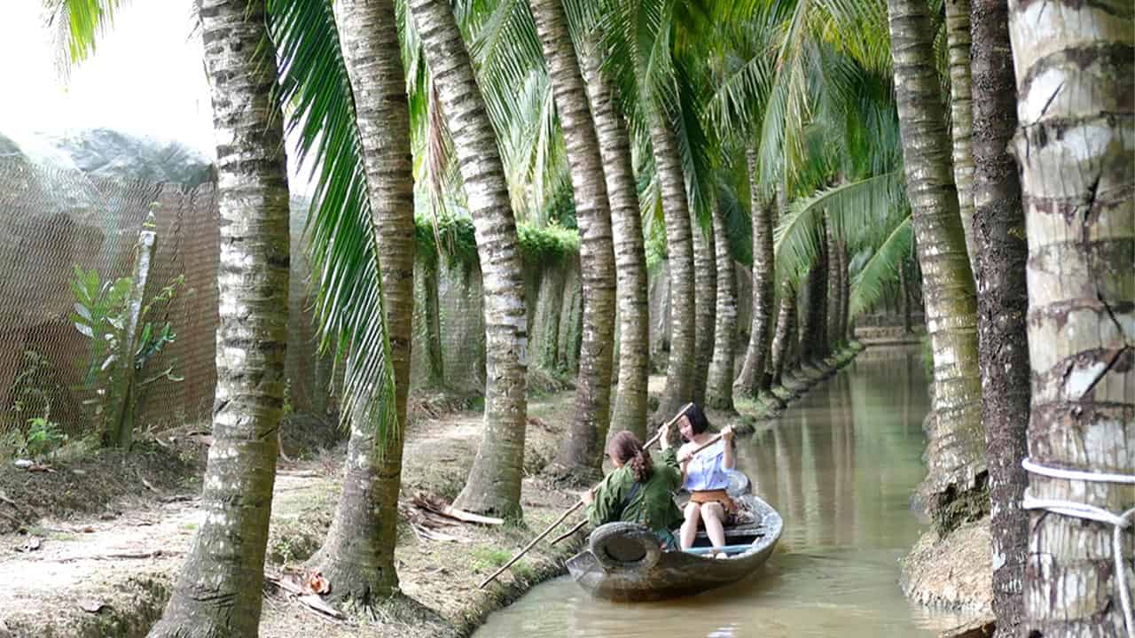 vườn dừa tân lộc