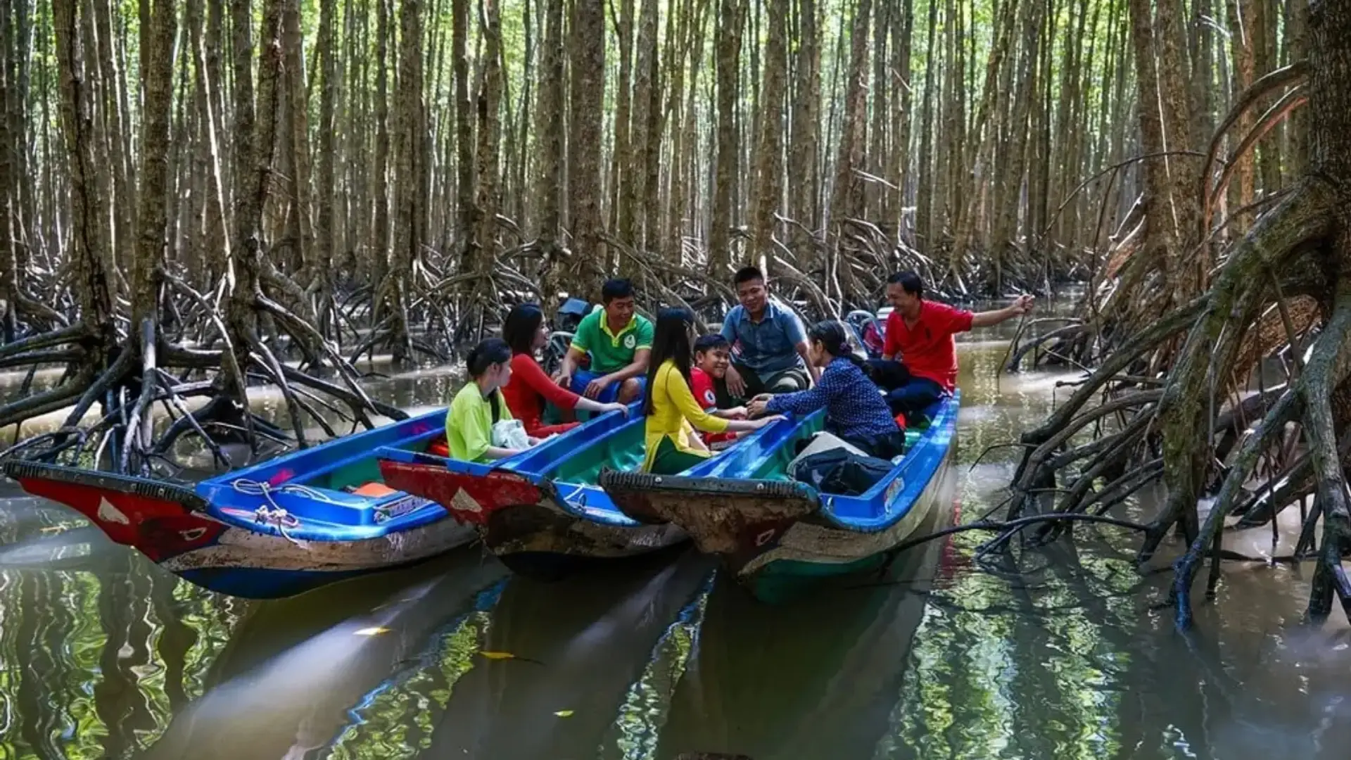 Vườn quốc gia Mũi Cà Mau có hệ sinh thái đa dạng