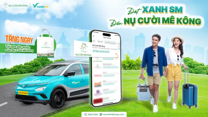 Xanh SM hợp tác cùng Nụ Cười Mê Kông trong Xanh Thổ Địa